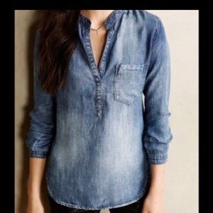 cloth & stone jean shirt